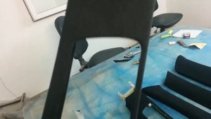 АЛЬКАНТАРА. ПЕРЕТЯЖКА САЛОНА Стойки салона авто СУБУАРУ