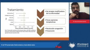 IC de FEVI preservada: Donde estamos y hacia dónde vamos. Dr. De Los Santos García