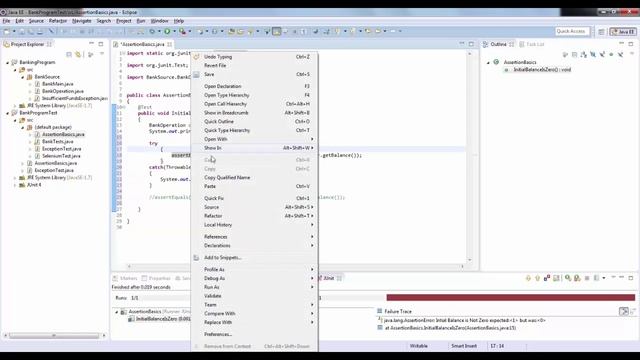 Part 6 - Assertion Basics And Reporting Errors in Junit смотреть онлайн
