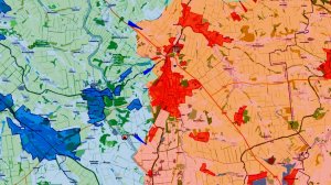 Анимированная карта боевых действий за Артемовск (Бахбут) с 1 января по 15 августа 2023 года