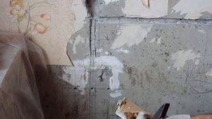 Сверление отверстий для Розеток и штробирование стены