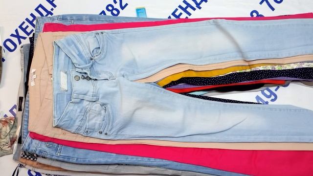 Мешок № 03156 . Брюки женские Лето КРЕМ + Люкс Австрия. Арт 3123. вес 18 кг. Кол-во 53 шт смотреть онлайн