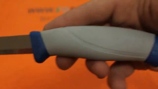 Нож Mora Craftline 711U stainless stell серо синий (Швеция) смотреть онлайн