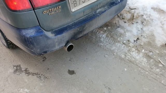 Syms exhaust muffler Subaru BHE смотреть онлайн