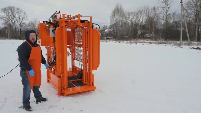 Гидравлический станок для обработки копыт и фиксации КРС смотреть онлайн