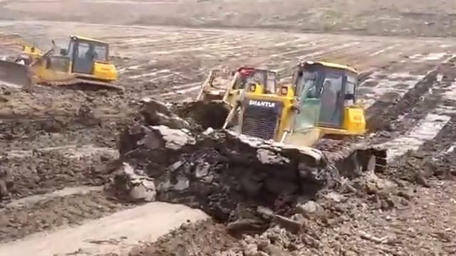 Video showroom from Shantui. Bulldozers. globaltg.uz смотреть онлайн