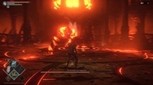 Demon's Souls - Огненный соглядатай, короткий путь и как победить (Flamelurker)