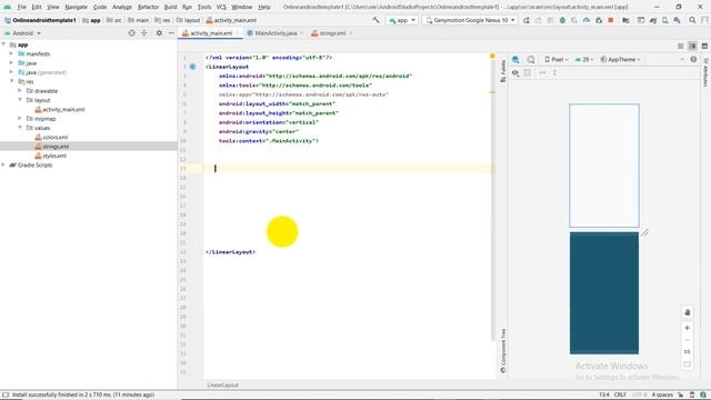 Strings.XML | Android Studio Tutorial 2020 |Android App Development смотреть онлайн