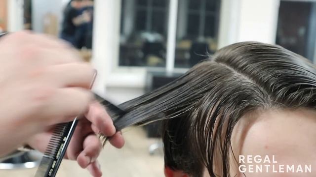Men's Medium Length Haircut Tutorial | How To Style Medium Length Hair Men смотреть онлайн