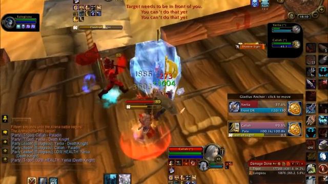 Warrior/Druid 2v2 Arena 2100+mmr смотреть онлайн