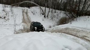 Lc100 Pajero 4 Prado 150 Cherokee wj Володарский карьер покатушки снег горки клуб toyota Mitsubishi