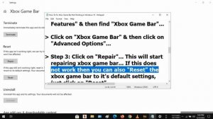 How To Fix Xbox Game Bar Not Working In Windows 10 | Solve Game Bar Not Opening Problem