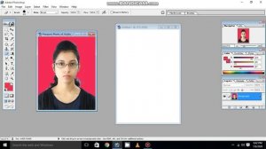 how to change background color of passport size photo in adobe Photoshop 7.0 in Hindi/Urdu