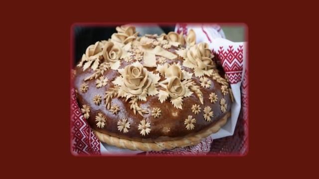 Украшение свадебных караваев.