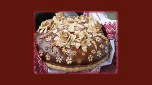 Украшение свадебных караваев.
