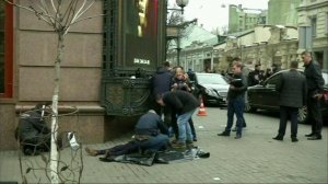 У отеля, рядом с которым был убит Денис Вороненков, полиция сняла оцепление
