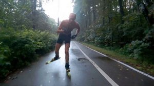 Техника конькового хода на лыжероллерах "Start" Бобылев Александр