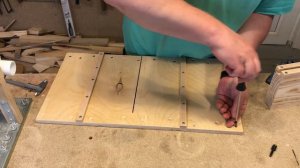 Торцовочная каретка — шипорезка для ящичного соединения