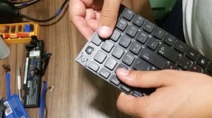 Замена клавиатуры на ноутбуке samsung RC530