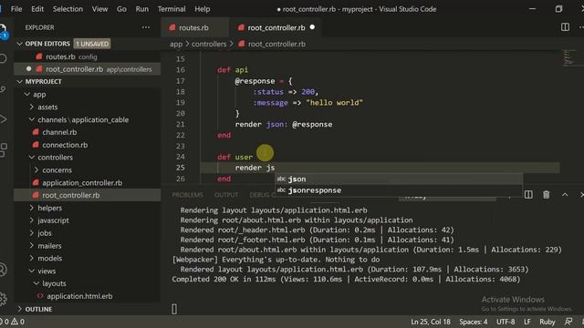 Ruby on Rails Tutorial - Passing Params in Rails Route, Redirect Route