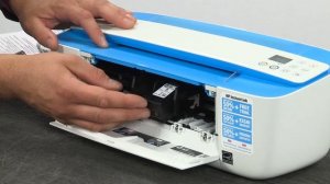 Установка картриджей с чернилами в принтерах серии HP DeskJet 3700 | Принтер HP | HP