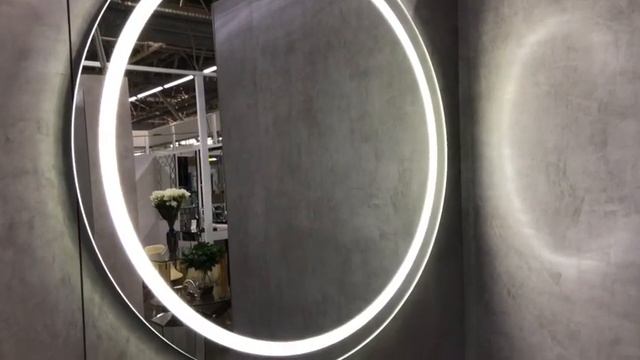 Арт 10 Круглое зеркало с подсветкой смотреть онлайн