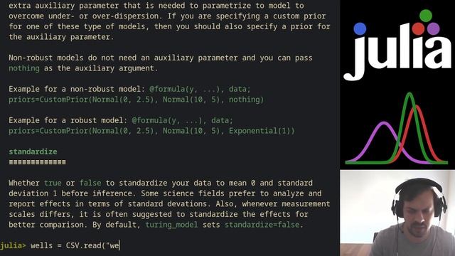 TuringGLM.jl: Bayesian Generalized Linear models using @formula | Jose Storopoli | JuliaCon 2022 смотреть онлайн