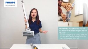 Máy hút bụi không dây dạng cán Philips XC4201/01