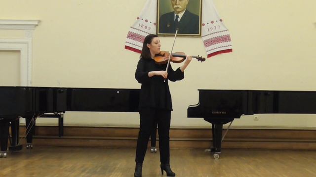 Е. Ізаї Соната для скрипки соло №5 смотреть онлайн