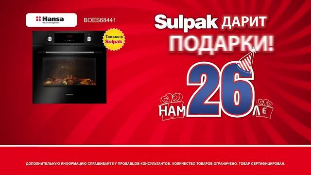 Духовая печь Hansa со скидкой + варочная поверхность в подарок до 28 октября! смотреть онлайн