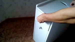 Узкий комод для туалета