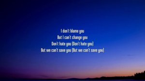 BILLIE EILISH - BLUE (lyrics)