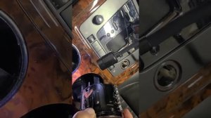 Volkswagen phaeton removing and installing cup holder