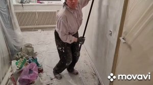 Белый грунт вместо шпатлёвки под обои