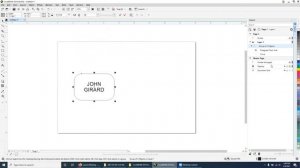 CorelDRAW Object Docker Object Manager