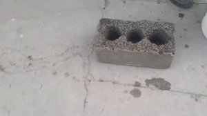 Тест-гидроизоляции на шлакоблоках Satecma Uzbekistan, Tashkent