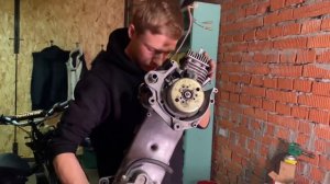 СБОРКА ДВИГАТЕЛЯ YAMAHA NEOS | Сборка yamaha neos 1 часть