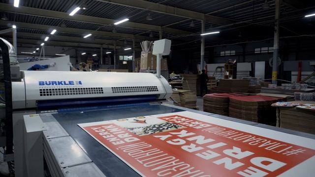 Производство рекламных стоек из картона в EcoDisplay смотреть онлайн