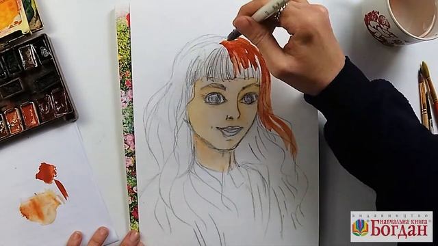 Майстер-клас «Портрет улюбленого літературного персонажа» смотреть онлайн