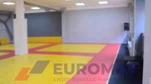 Оформление клуба Дзюдоист от компании EUROMAT SPORT