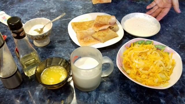 НЕЖНЕЙШАЯ СОЧНАЯ РЫБА В СЛИВОЧНОМ СОУСЕ С ОВОЩАМИ