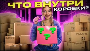 УГАДЫВАЮ С ПОДРУГОЙ ЧТО ВНУТРИ КОРОБКИ !