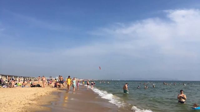 Анапа-Витязево, пляж Тортуга.