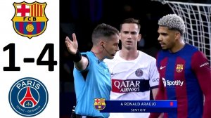 Барселона проиграла ПСЖ и вылетела из Лиги Чемпионов!