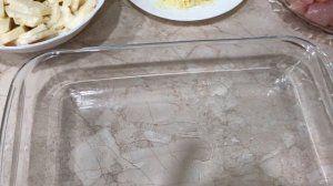 Картофель с курицей в духовке / Слоеная картошка с мясом / Быстро и просто