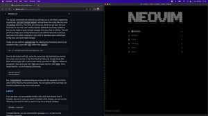 Pulling Down NeoVim Config for Writing LaTeX