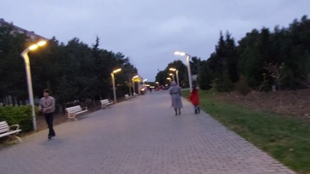 Сумгаит Прогулочный тур/17 микрорайон 4 школа - Ночной Парк