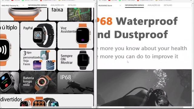 IWO W68 ULTRA VS IWO ULTRA 3 - (Smartwatch) QUAL VALE MAIS A PENA? CUSTO BENEFÍCIO! смотреть онлайн