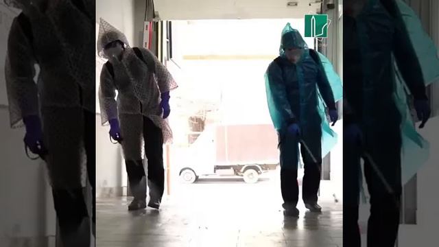 В Буйнакске дизинфицируют центральную джума мечеть смотреть онлайн