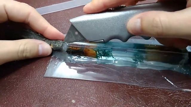 РУЧКА ДЛЯ КИСТИ ИЗ ЭПОКСИДНОЙ СМОЛЫ, ДЕРЕВА И СТАБИЛИЗИРОВАННОГО МХА | СВОИМИ РУКАМИ | DIY смотреть онлайн